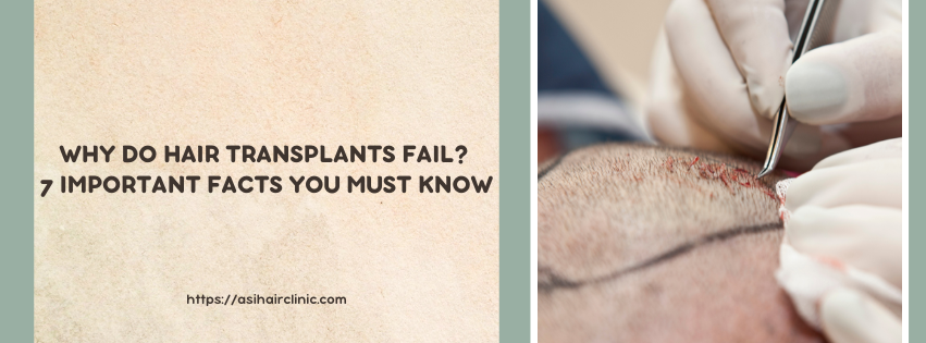 Why Do Hair Transplants Fail? 7 Important Facts You Must Know