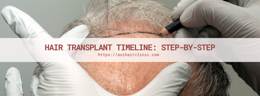 Hair Transplant Timeline: Step-by-Step