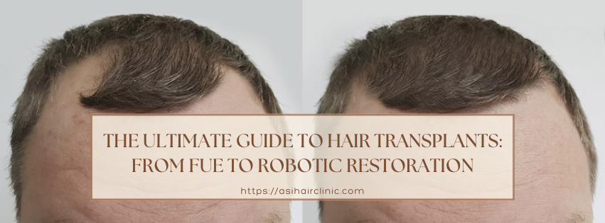 The Ultimate Guide to Hair Transplants: From FUE to Robotic Restoration