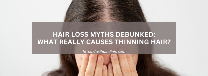 Hair Loss Myths Debunked: What Really Causes Thinning Hair?