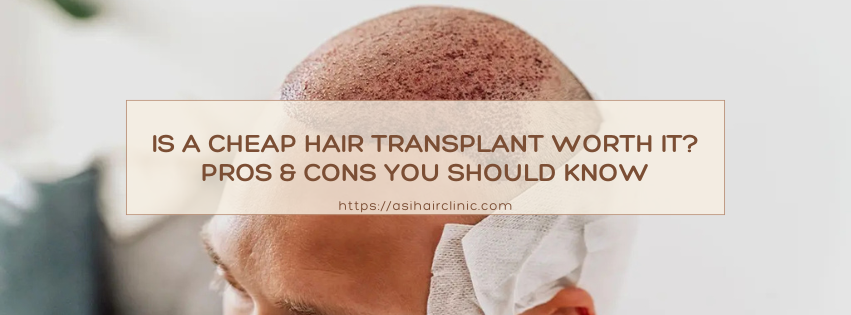 Is a Cheap Hair Transplant Worth It? Pros & Cons You Should Know